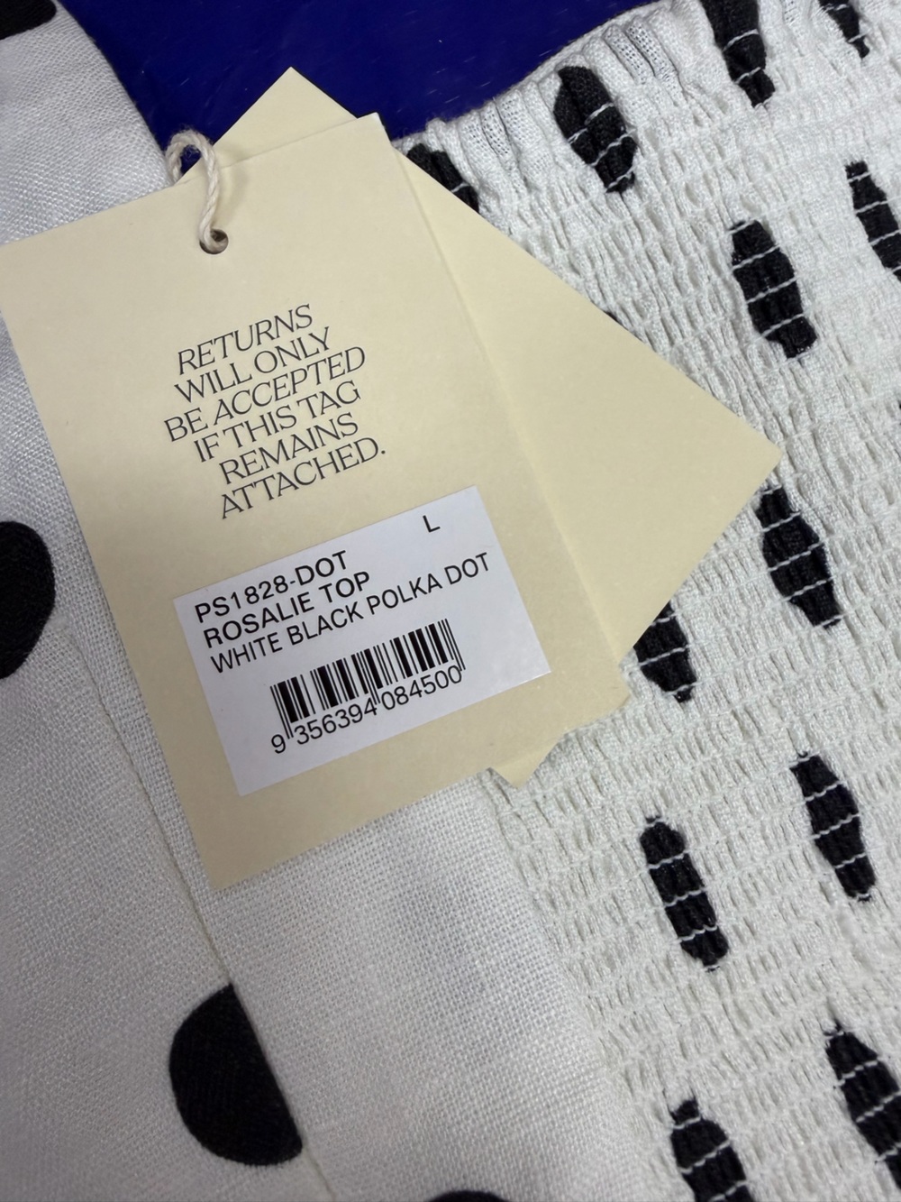 P15 Posse Rosalie polka-dot linen top & Shorts - Picture 5 of 12